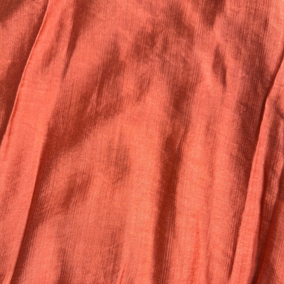 Orange SHEIN Clasi Solid Raglan Sleeve Blouse Size Medium - Picture 14 of 14